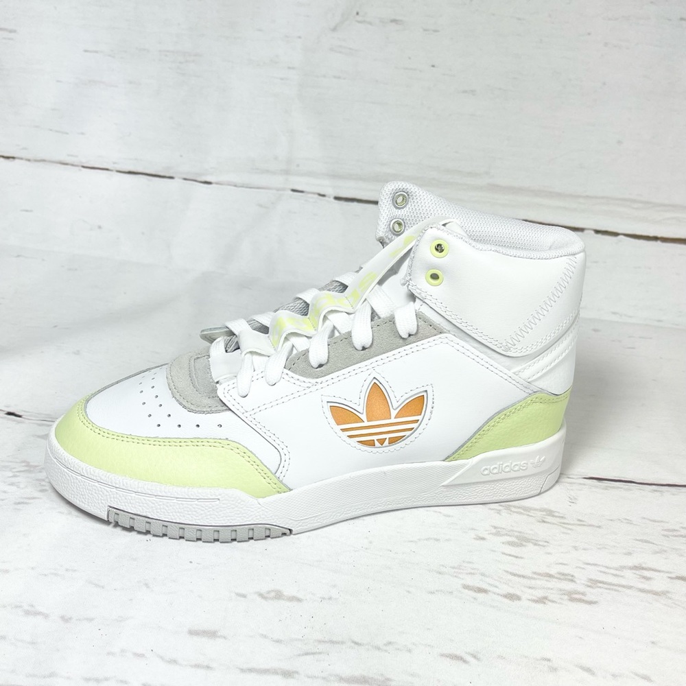 Adidas Drop Step XL Womens Shoes Size 7 White Almost Lime' GZ1582